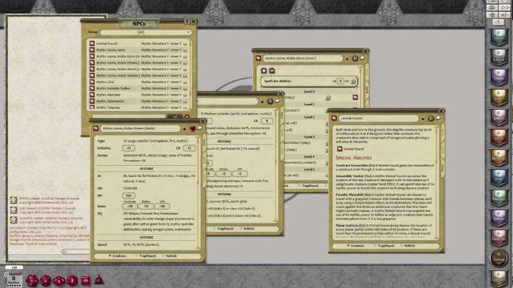 Fantasy Grounds - Mythic Monster #7: Inner Planes (PFRPG) - 游戏机迷 | 游戏评测