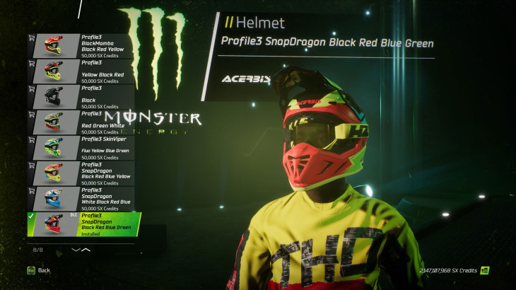 Monster Energy Supercross - Yellowfire Custom Rider Pack - 游戏机迷 | 游戏评测