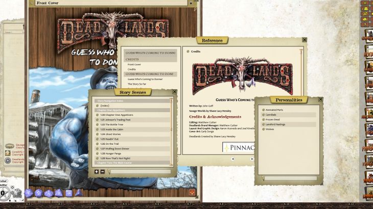 Fantasy Grounds - Deadlands Reloaded: Guess Who's Coming to Donner? (Savage Worlds) - 游戏机迷 | 游戏评测
