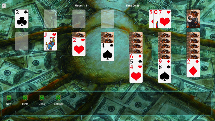 Klondike Solitaire Kings - Money Cat - 游戏机迷 | 游戏评测