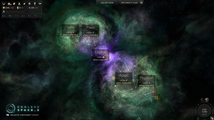Endless Space® 2 - Galactic Statecraft Update - 游戏机迷 | 游戏评测