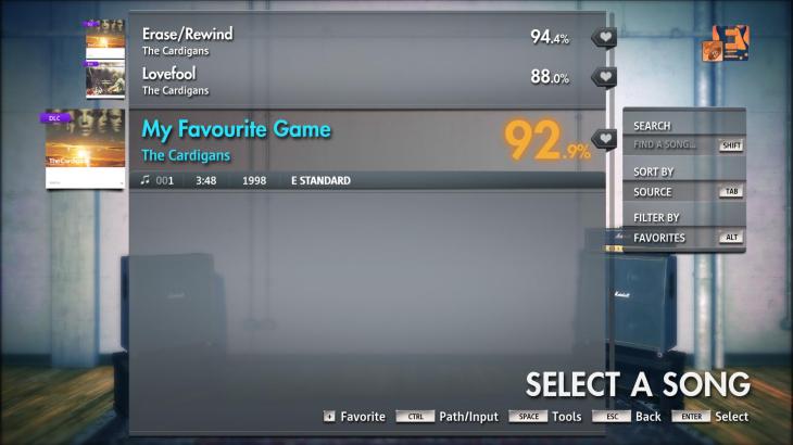 Rocksmith® 2014 Edition – Remastered – The Cardigans - “My Favourite Game” - 游戏机迷 | 游戏评测