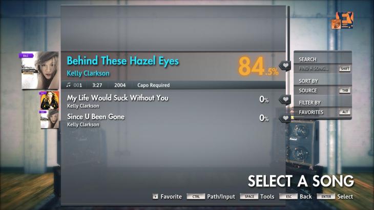 Rocksmith® 2014 Edition – Remastered – Kelly Clarkson - “Behind These Hazel Eyes” - 游戏机迷 | 游戏评测