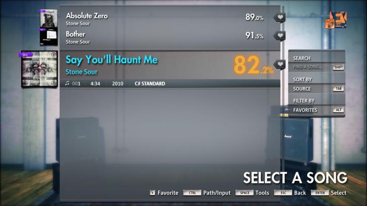 Rocksmith® 2014 Edition – Remastered – Stone Sour - “Say You’ll Haunt Me” - 游戏机迷 | 游戏评测