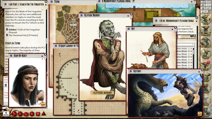 Fantasy Grounds - Pathfinder RPG - Mummy's Mask  AP 3: Shifting Sands (PFRPG) - 游戏机迷 | 游戏评测