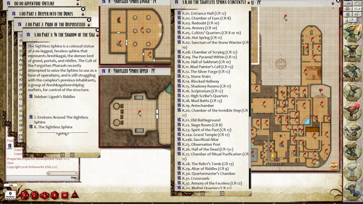 Fantasy Grounds - Pathfinder RPG - Mummy's Mask  AP 4: Secrets of the Sphinx (PFRPG) - 游戏机迷 | 游戏评测