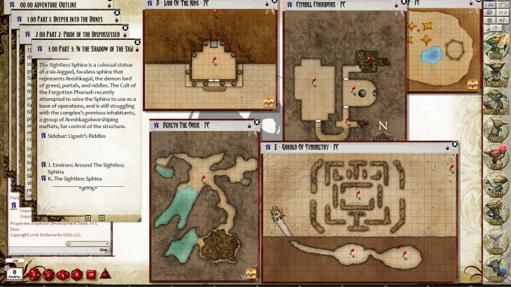 Fantasy Grounds - Pathfinder RPG - Mummy's Mask  AP 4: Secrets of the Sphinx (PFRPG) - 游戏机迷 | 游戏评测