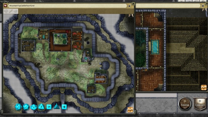 Fantasy Grounds - Mountain Top Castle Map Pack by Joshua Watmough (Map Pack) - 游戏机迷 | 游戏评测