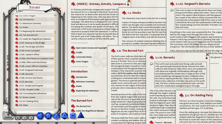 Fantasy Grounds - Entrees, Entrails, Canapes and Corpses (5E) - 游戏机迷 | 游戏评测