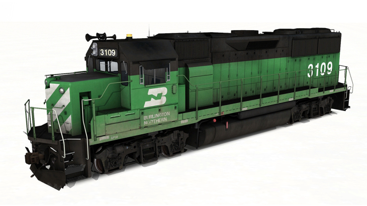 TANE DLC - EMD GP50 - Burlington Northern (Phase I) - 游戏机迷 | 游戏评测