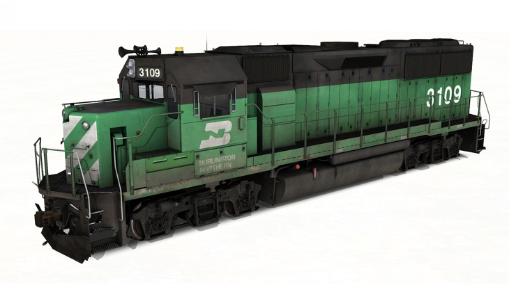 TANE DLC - EMD GP50 - Burlington Northern (Phase I) - 游戏机迷 | 游戏评测