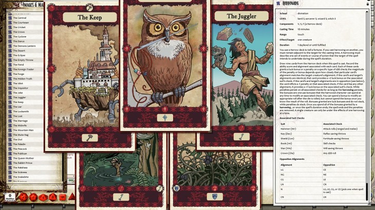 Fantasy Grounds - Pathfinder RPG - Harrow Deck (PFRPG) - 游戏机迷 | 游戏评测