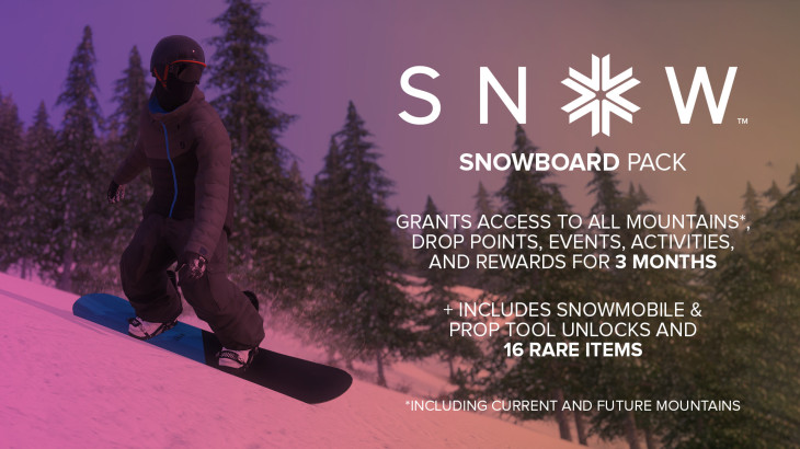 SNOW - Snowboard Pack - 游戏机迷 | 游戏评测