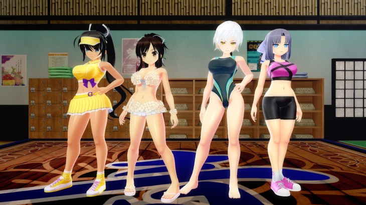 SENRAN KAGURA Peach Beach Splash - Mega Outfit Pack 2 - 游戏机迷 | 游戏评测