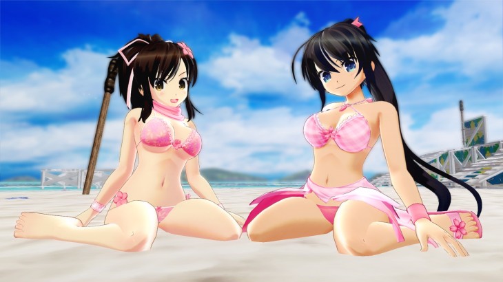 SENRAN KAGURA Peach Beach Splash - Sakura Swimsuit Pack - 游戏机迷 | 游戏评测