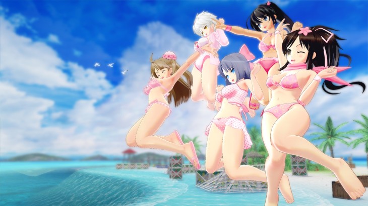 SENRAN KAGURA Peach Beach Splash - Sakura Swimsuit Pack - 游戏机迷 | 游戏评测