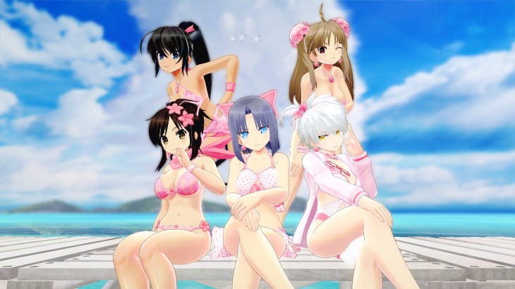 SENRAN KAGURA Peach Beach Splash - Sakura Swimsuit Pack - 游戏机迷 | 游戏评测