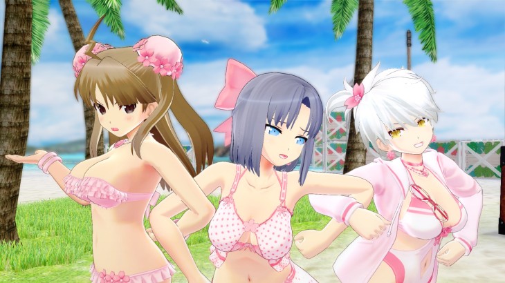 SENRAN KAGURA Peach Beach Splash - Sakura Swimsuit Pack - 游戏机迷 | 游戏评测