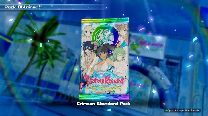 SENRAN KAGURA Peach Beach Splash - Crimson Squad Item Pack - 游戏机迷 | 游戏评测