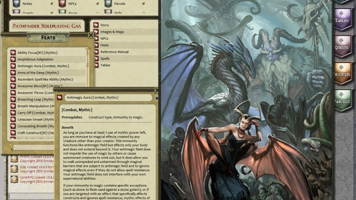 Fantasy Grounds - Mythic Monster Manual (PFRPG) - 游戏机迷 | 游戏评测