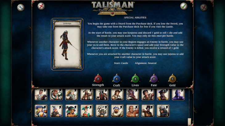 Talisman - Character Pack #16 - Samurai - 游戏机迷 | 游戏评测