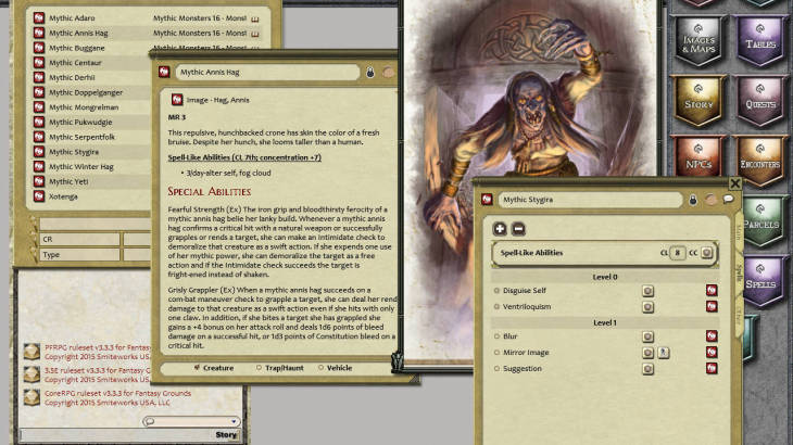 Fantasy Grounds - Mythic Monsters Monstrous Humanoids (PFRPG) - 游戏机迷 | 游戏评测