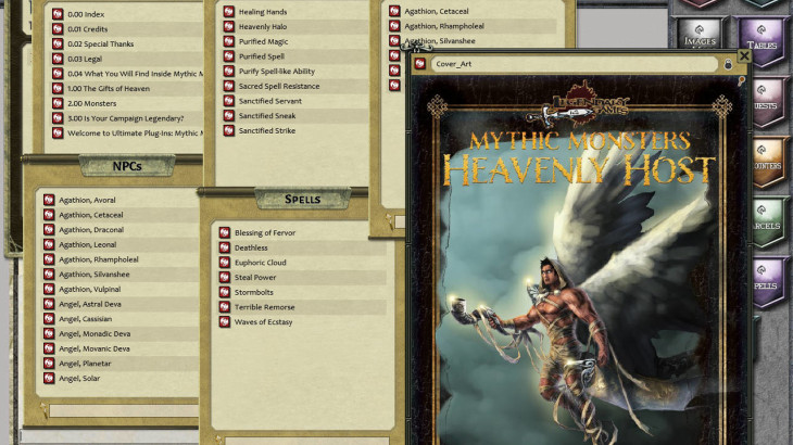 Fantasy Grounds - Mythic Monsters #30: Heavenly Host (PFRPG) - 游戏机迷 | 游戏评测
