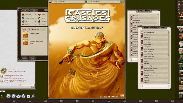 Fantasy Grounds - Elemental Spells (Castles & Crusades) - 游戏机迷 | 游戏评测