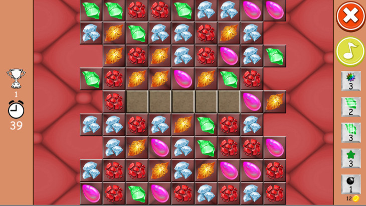 Mighty Gemstones - Hardest Levels - 游戏机迷 | 游戏评测