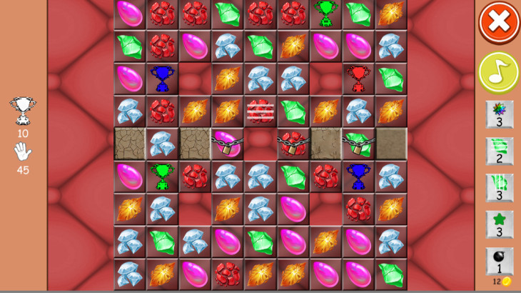 Mighty Gemstones - Hardest Levels - 游戏机迷 | 游戏评测