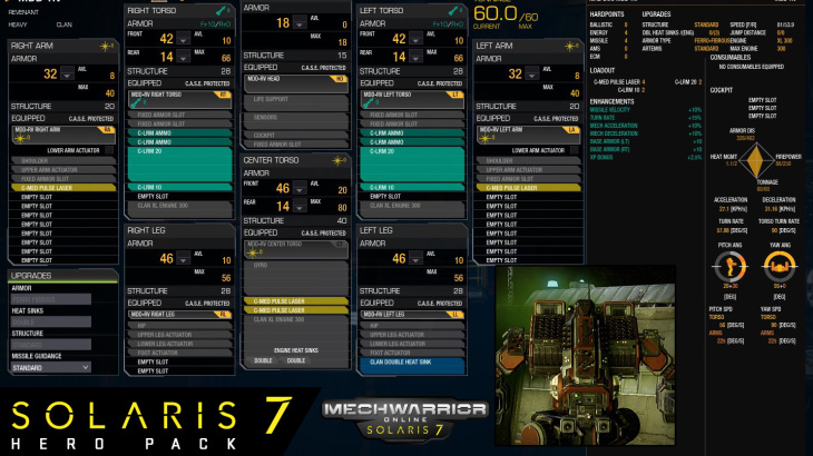 MechWarrior Online™ Solaris 7 Hero Pack - 游戏机迷 | 游戏评测