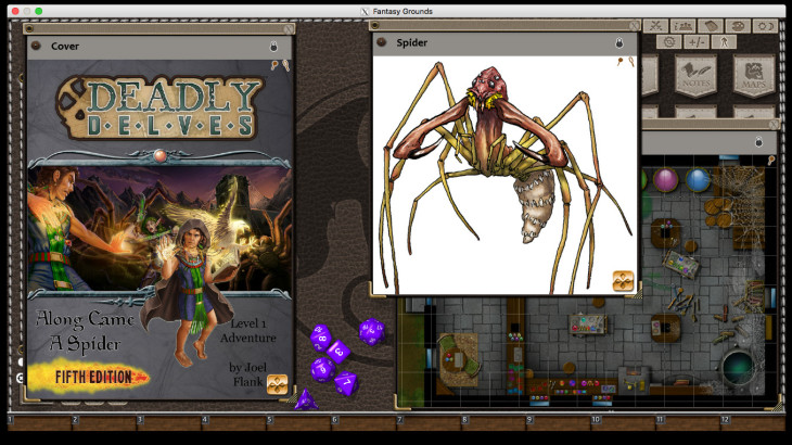 Fantasy Grounds - Deadly Delves: Along Came a Spider (5E) - 游戏机迷 | 游戏评测