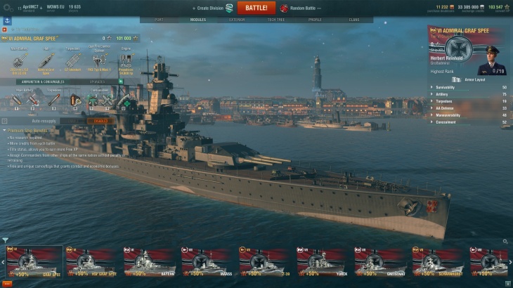 World of Warships - Admiral Graf Spee Pack - 游戏机迷 | 游戏评测