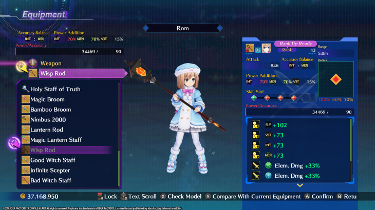 Megadimension Neptunia VIIR - 4 Goddesses Online Magician Weapon Set | 四女神オンライン 魔法使い 武器セット | 四女神Ｏｎｌｉｎｅ 魔法師 武器套組 - 游戏机迷 | 游戏评测