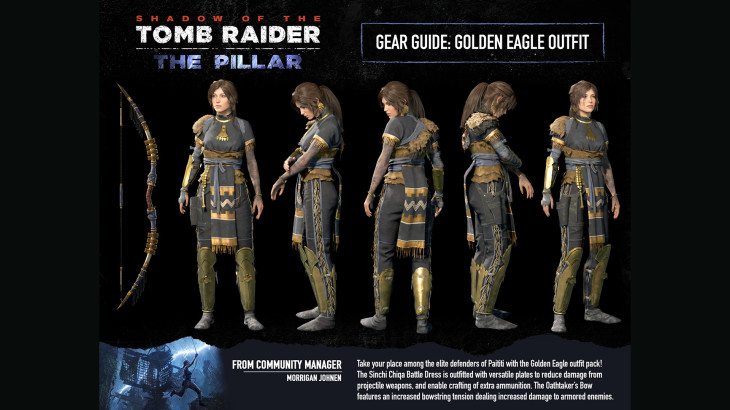 Shadow of the Tomb Raider - Golden Eagle Gear - 游戏机迷 | 游戏评测