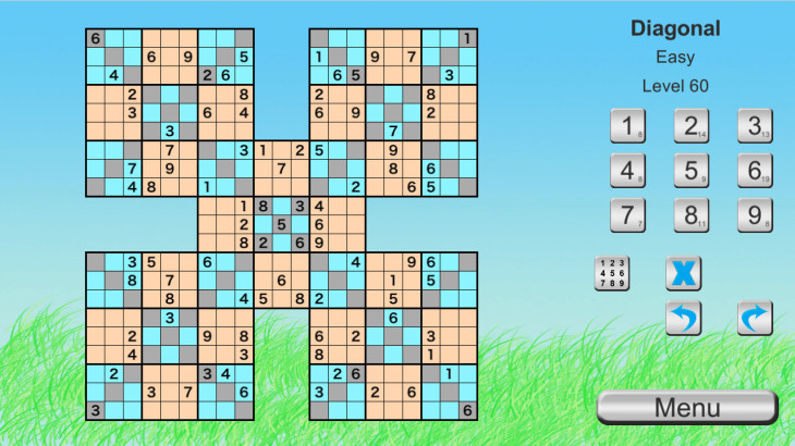 Ultimate Sudoku Collection - Samurai Diagonal Pack - 游戏机迷 | 游戏评测