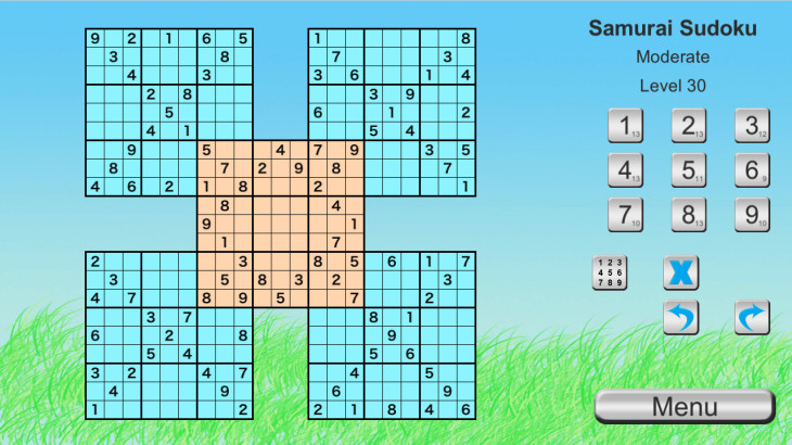 Ultimate Sudoku Collection - Samurai Median Pack - 游戏机迷 | 游戏评测