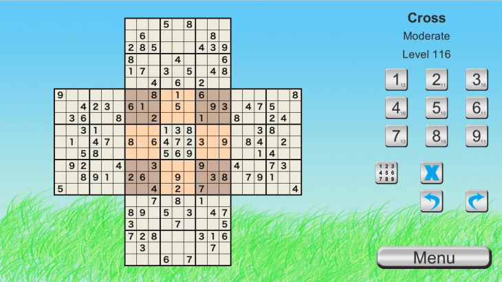 Ultimate Sudoku Collection - Cross Pack - 游戏机迷 | 游戏评测
