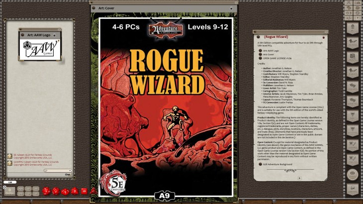 Fantasy Grounds - A09: Rogue Wizard (5E) - 游戏机迷 | 游戏评测