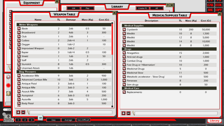 Fantasy Grounds - Traveller Mongoose 1E Ruleset (Traveller 1E Mongoose) - 游戏机迷 | 游戏评测