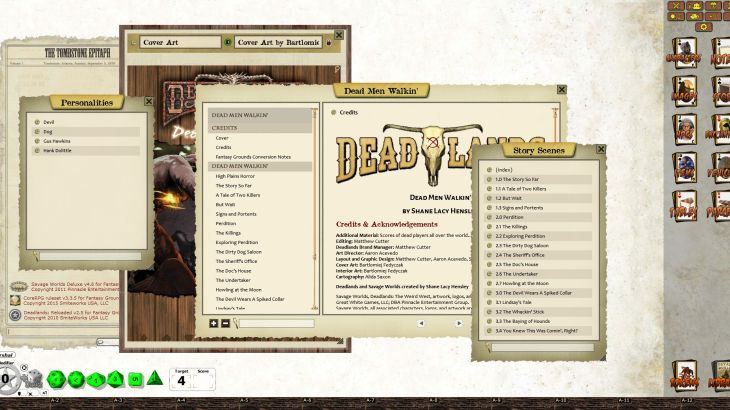 Fantasy Grounds - Deadlands Reloaded: Dead Men Walkin' (Savage Worlds) - 游戏机迷 | 游戏评测