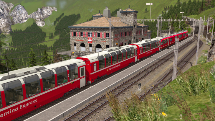 Train Simulator: Bernina Pass: St Moritz – Poschiavo Route Add-On - 游戏机迷 | 游戏评测