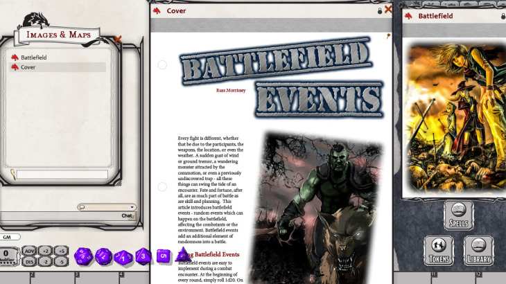 Fantasy Grounds - Battlefield Events (5E) - 游戏机迷 | 游戏评测