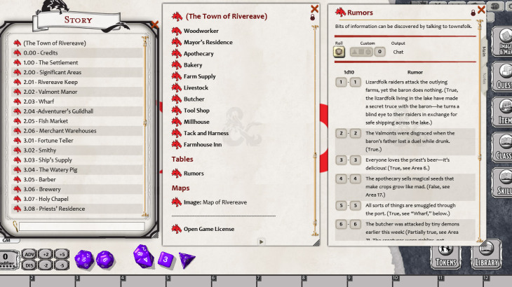Fantasy Grounds - En5ider: Town of Rivereave (5E) - 游戏机迷 | 游戏评测