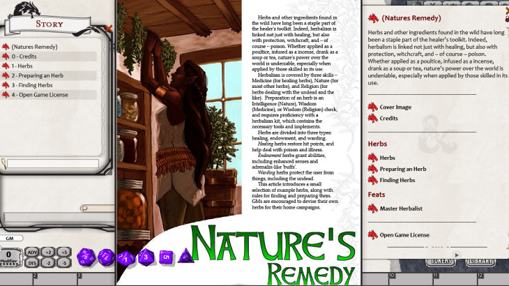 Fantasy Grounds - EN5ider: Nature's Remedy (5E) - 游戏机迷 | 游戏评测