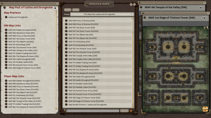 Fantasy Grounds - Paths to Adventure: Castles and Strongholds (Map Packs) - 游戏机迷 | 游戏评测