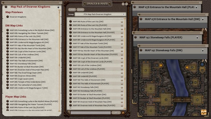 Fantasy Grounds - Paths to Adventure: Dwarven Kingdom (Map Pack) - 游戏机迷 | 游戏评测