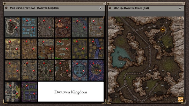 Fantasy Grounds - Paths to Adventure: Dwarven Kingdom (Map Pack) - 游戏机迷 | 游戏评测