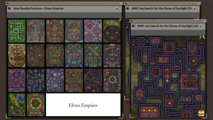 Fantasy Grounds - Paths to Adventure: Elven Empires (Map Pack) - 游戏机迷 | 游戏评测