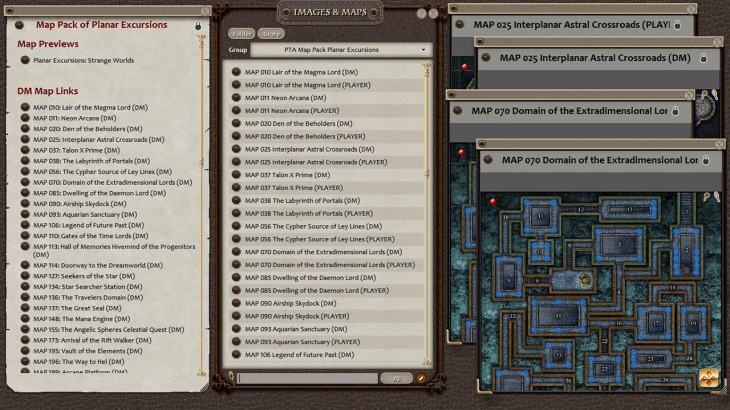 Fantasy Grounds - Paths to Adventure: Planar Excursions Map (Map Pack) - 游戏机迷 | 游戏评测